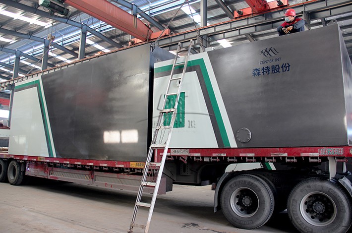 土壤淋洗設備生產(chǎn)車間